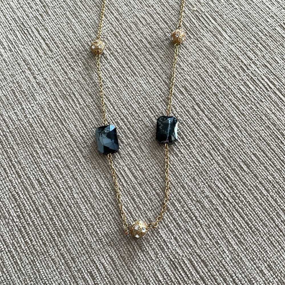 Long beaded necklace